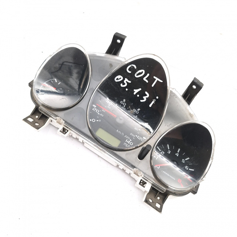 Ceas Bord / Instrument De Bord Mitsubishi Colt 6 (Z3A, Z2A) 2002-2012 1.3 Benzina Anglia - Afisaj Mile Si Km Benzina