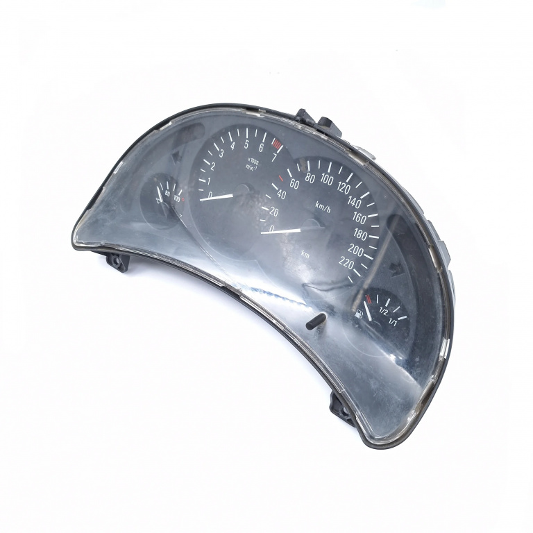 Ceas Bord / Instrument De Bord Opel Corsa C 2000-2006 1.0 Z 10 Xe Benzina Anglia - Afisaj Mile Si Km Benzina 09166814Fl, 110008988009, 88311302 Vdo