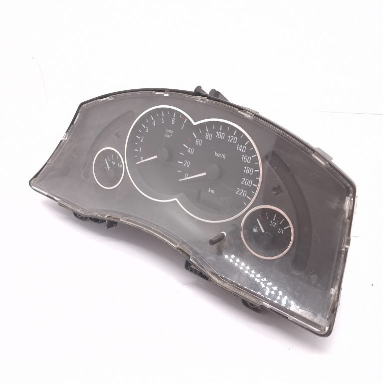 Ceas Bord / Instrument De Bord Opel Meriva 2003-2010 1.6 16V Z 16 Xe Benzina Anglia - Afisaj Mile Si Km Benzina 110080162021, 151201E, 13163913Dh, 1407030234004, 140703 0234 004, 88311302 Vdo