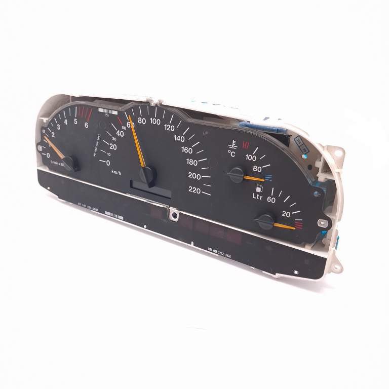 Ceas Bord / Instrument De Bord Opel Vectra B 1995-2002 Anglia - Afisaj Mile Si Km Motorina 09138238, 09 138 238 , 110008940002, 110 008 940-002, 09152364, 09 152 364, 811411240001, 81 141 124 0001 Delphi, Vdo