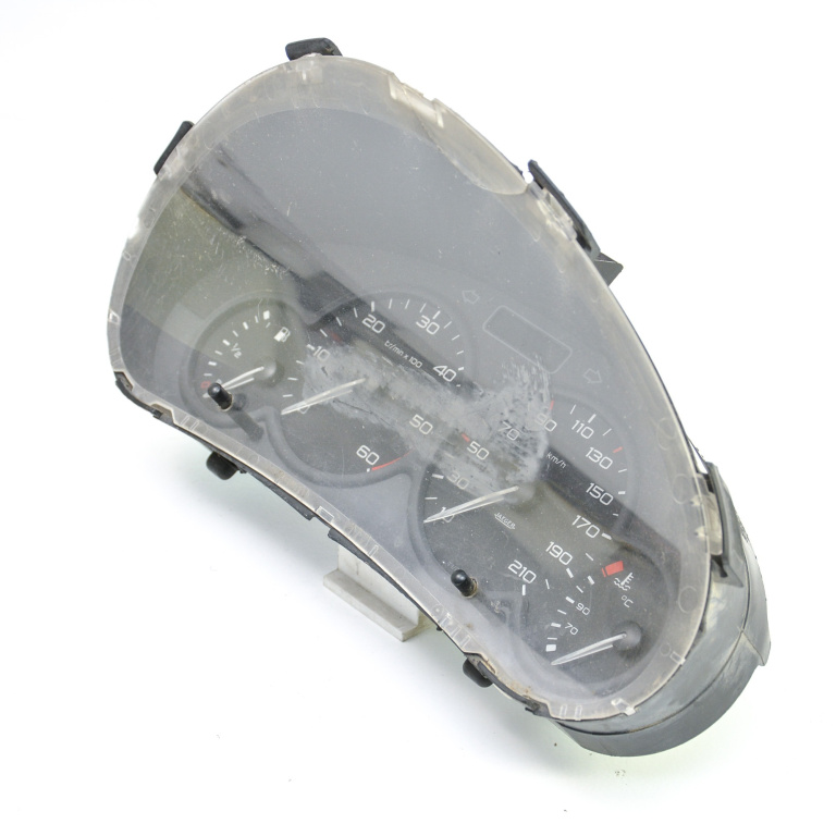 Ceas Bord / Instrument De Bord Peugeot 206 1998-2013 Europa - Afisaj In Km Motorina 9656696080, 96 566 960 80, 000500110