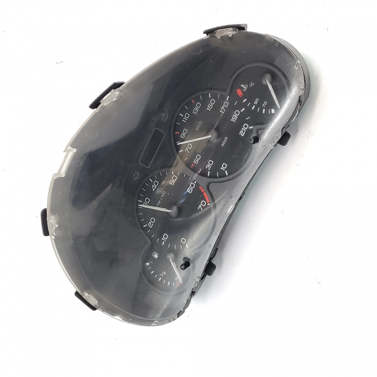 Ceas Bord / Instrument De Bord Peugeot 206 1998-2013 1.4 I Kfw (Tu3Jp) Benzina Europa - Afisaj In Km 9656696180, Zm1F0816, 000500010