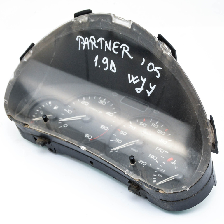Ceas Bord / Instrument De Bord Peugeot 206 1998-2013 1.4 Hdi Motorina Europa - Afisaj In Km 9656696080, 96 566 960 80, 555000301, 555 000 301, 5550003000, 5550003001