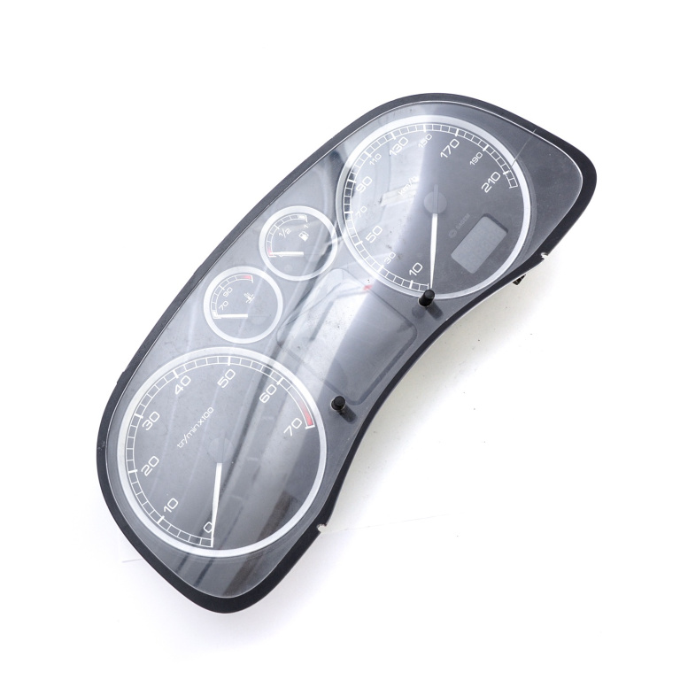 Ceas Bord / Instrument De Bord Peugeot 307 2001-2008 1.6 16V Nfu (Tu5Jp4) Benzina Europa - Afisaj In Km Motorina P9645768480 Sagem