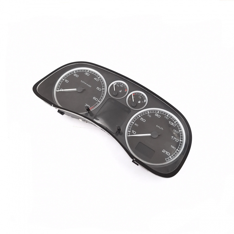 Ceas Bord / Instrument De Bord Peugeot 307 2001-2008 1.6 16V Nfu (Tu5Jp4) Benzina Europa - Afisaj In Km Benzina P9651299480, 216748799, 216749668, 216518703 Sagem