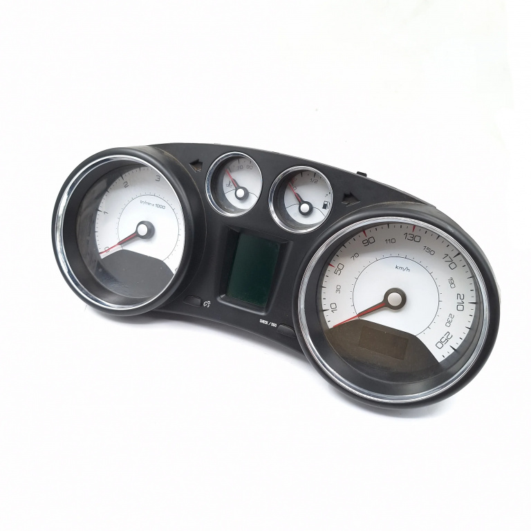 Ceas Bord / Instrument De Bord Peugeot 308 Cc 2009 > 2.0 Hdi Rhr (Dw10Bted4) Motorina Europa - Afisaj In Km Motorina 9664376980, 503001556202, Mmsecmbt7C2Cem00, 0116200248, 9F265260, Tya0Iva3J