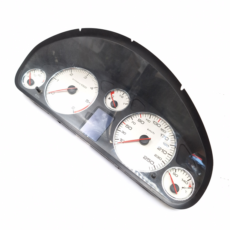 Ceas Bord / Instrument De Bord Peugeot 407 2004-2011 Anglia - Afisaj Mile Si Km Motorina A2C53106703, A2 C53 106-703, A2C53010609G, A2C53010609-G, 9658138580, 89661232, 89 661 232, 05022101, 050221-01, 106703027466, 106.703-027466 Siemens Vdo