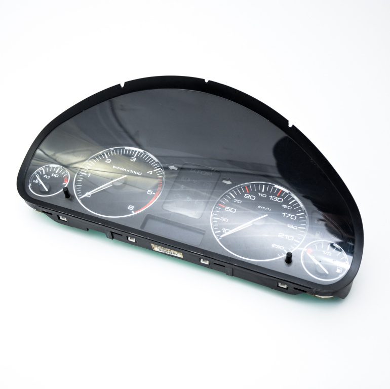 Ceas Bord / Instrument De Bord Peugeot 407 2004-2011 1.6 Hdi 110 9Hz (Dv6Ted4) Motorina Europa - Afisaj In Km 9658137280, A2.C53.106/695, A2C53106695, A2C53014407 Vdo