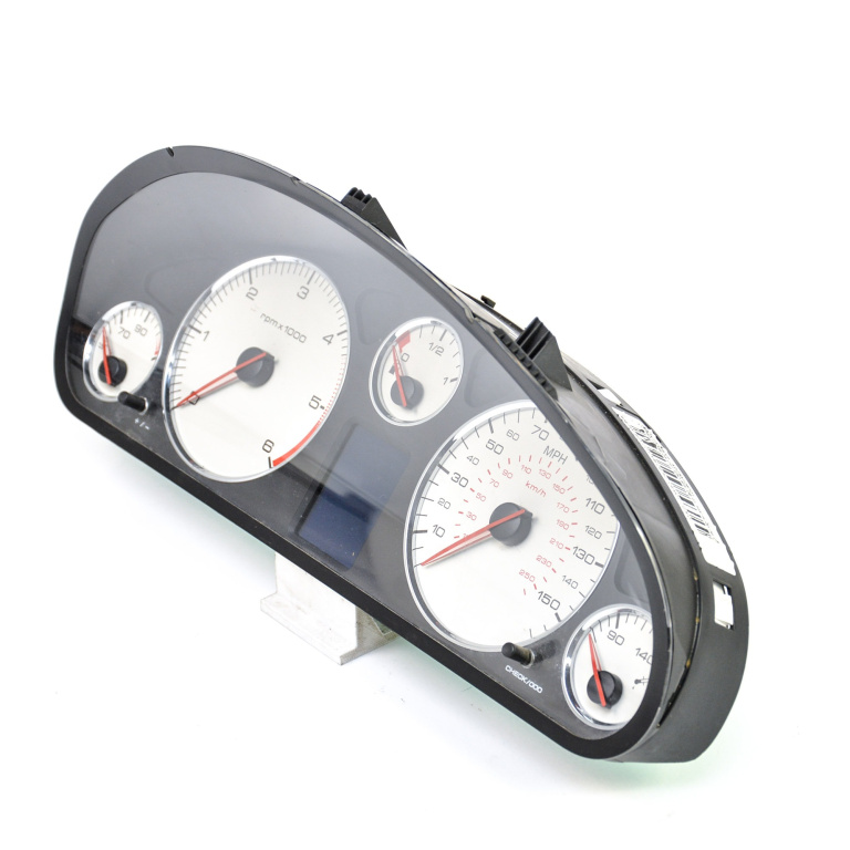 Ceas Bord / Instrument De Bord Peugeot 407 2004-2011 Anglia - Afisaj Mile Si Km Motorina 9658138780, A2C53106701, Vdo-Cmb-D2, Vdocmbd2, 89661232, 89 661 232, A2C53010609-G, A2C53010609G, A2C53010609 Siemens Vdo