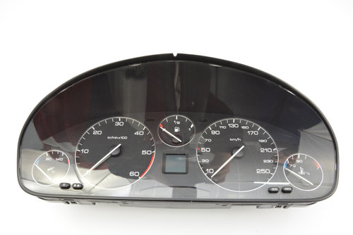 Ceas Bord / Instrument De Bord Peugeot 607 (9D, 9U) 1999-2010 Europa - Afisaj In Km 9648444080