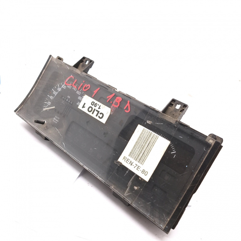 Ceas Bord / Instrument De Bord Renault Clio 1 1990-1998 1.9 D Motorina Europa - Afisaj In Km Motorina 19819301, 19819399, Ren7E80 Jaeger