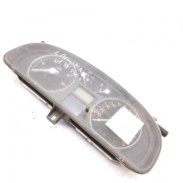 Ceas Bord / Instrument De Bord Renault Laguna 2 2001-2007 1.9 Dci F9Q 718 Motorina Anglia - Afisaj Mile Si Km Motorina 8200218889, 5514000062, 6K236X62, 551400302202, 501018890079