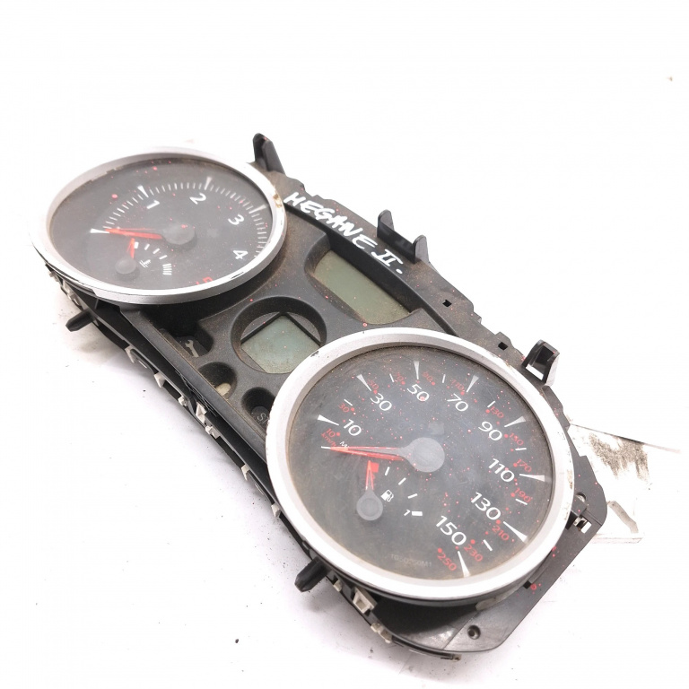 Ceas Bord / Instrument De Bord Renault Megane 2 2002-2010 Anglia - Afisaj Mile Si Km Motorina 4Dck017112, 8200408800, Vp5Rpf14B115Bk, 2Rpf10A855Ae, Vp5Rpf10841Ad, 35110419 Visteon
