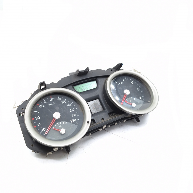Ceas Bord / Instrument De Bord Renault Megane 2 2002-2010 2.0 F4R 770 Benzina Europa - Afisaj In Km 8200364015, 2Rpf10A855Ad, Pebc154924, 2Rpf-10A855-Ad, 35110419, Pa2Rpf14B115Cl Visteon