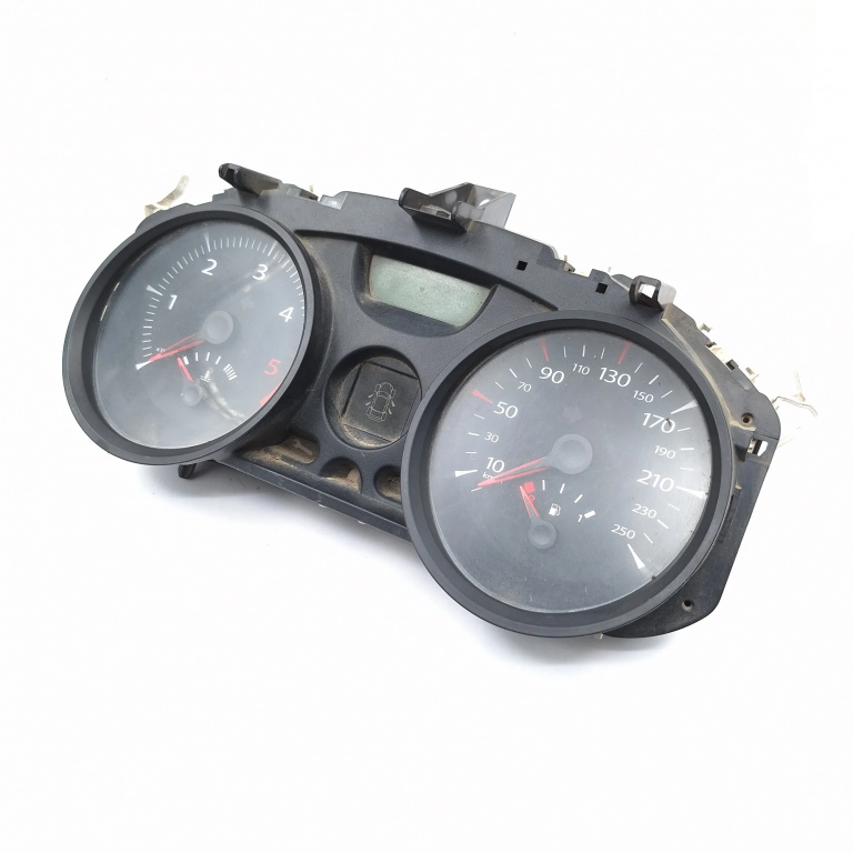 Ceas Bord / Instrument De Bord Renault Megane 2 2002-2010 Europa - Afisaj In Km Benzina 2Rpf10A855Ae, Vp5Rpf14B115Ar, 1G5D250K1, 4Hae016654, 8200720305