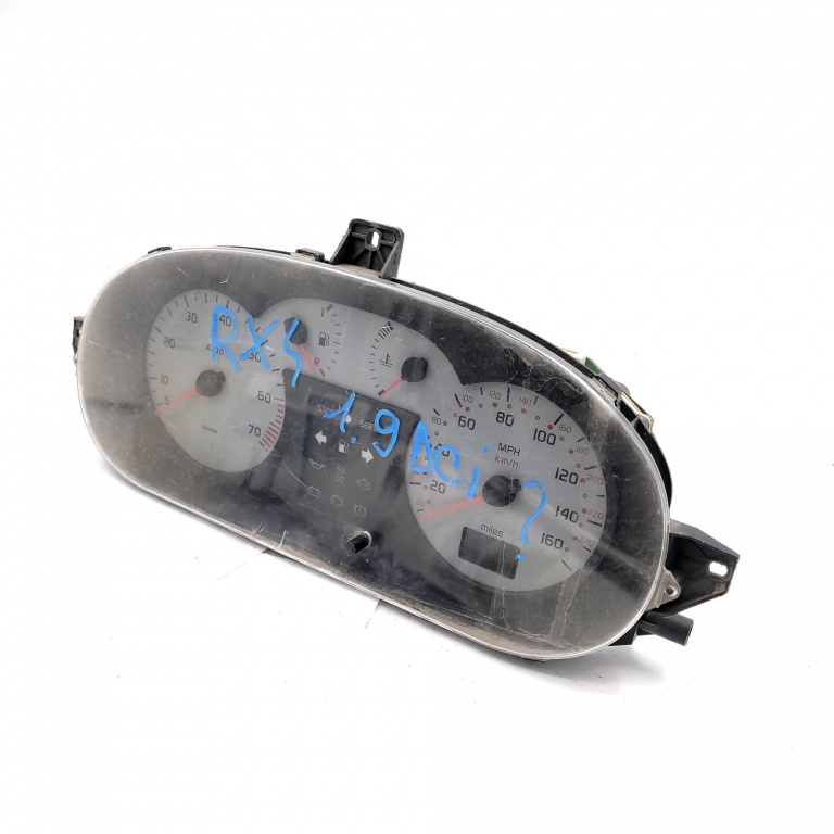 Ceas Bord / Instrument De Bord Renault Scenic Rx4 2000-2003 Anglia - Afisaj Mile Si Km Benzina 216585973, P8200038784, 216501761, 21658597-3, Ns0008729O, 21658869, Ren7E63