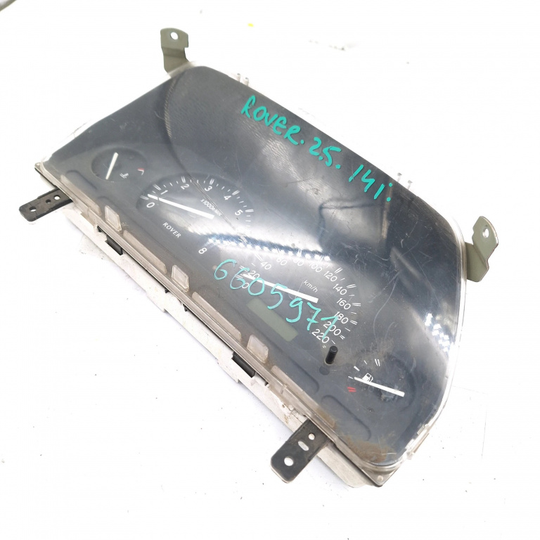 Ceas Bord / Instrument De Bord Rover 25 (Rf) 1999-2005 1.4 16V 14 K4M Benzina Europa - Afisaj In Km Benzina 1114108, Ar0051, 431659A, 431659Ab, Ar003 Pressac