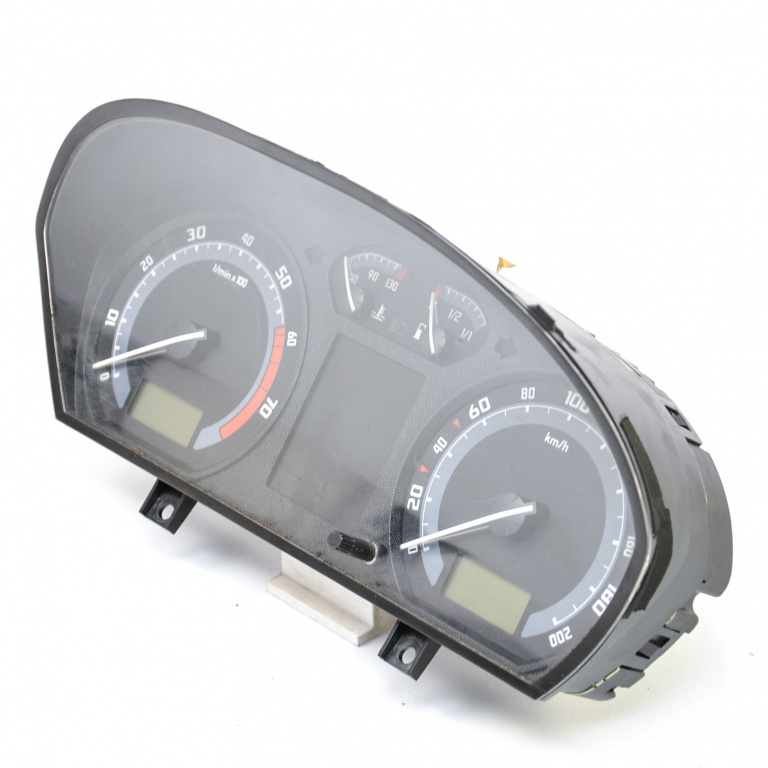 Ceas Bord / Instrument De Bord Skoda Fabia 1 1999-2007 1.2 Azq Benzina Europa - Afisaj In Km Benzina 6Y0920881M Vdo