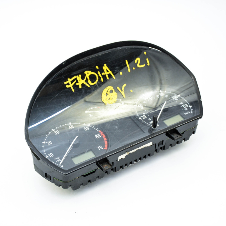 Ceas Bord / Instrument De Bord Skoda Fabia 1 1999-2007 Anglia - Afisaj Mile Si Km 6Y0920980M