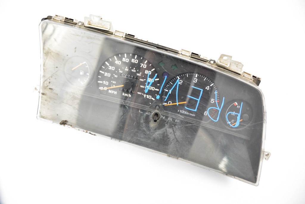 Ceas Bord / Instrument De Bord Toyota Previa (Tcr2, Tcr1) 1990-2000 Anglia - Afisaj Mile Si Km 83010-2J890
