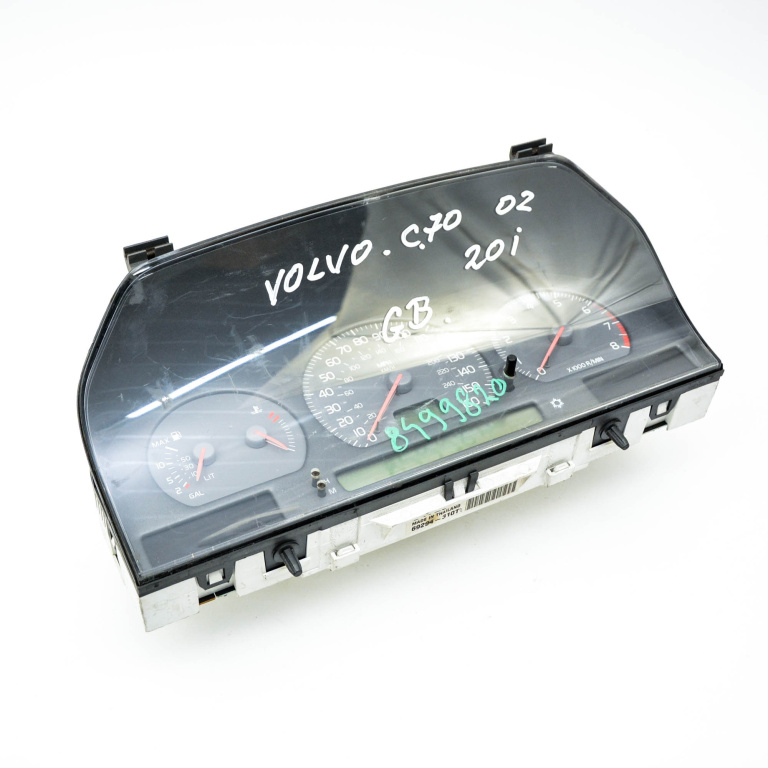 Ceas Bord / Instrument De Bord Volvo C70 1 1998-2005 2.0 Benzina Anglia - Afisaj Mile Si Km 9472528