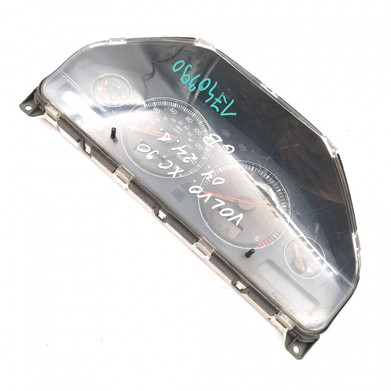 Ceas Bord / Instrument De Bord Volvo Xc90 1 2002 > D3 / D5 D 5244 T5 Motorina Anglia - Afisaj Mile Si Km Motorina 8673269, 8602760, 69294880T, 69294-880T, 8691648, 0985090 Volvo
