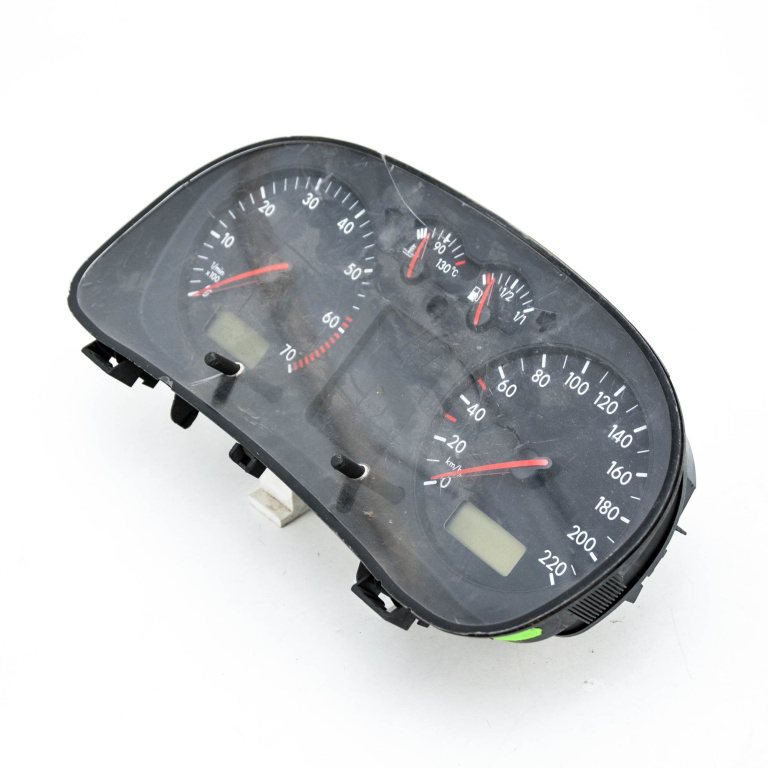 Ceas Bord / Instrument De Bord Vw Golf 4 1997-2004 Europa - Afisaj In Km 1J0919881, 0263611020