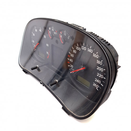 Ceas Bord / Instrument De Bord Vw Golf 4 1997-2004 2.0 Aqy Benzina Europa - Afisaj In Km Benzina 1J0...