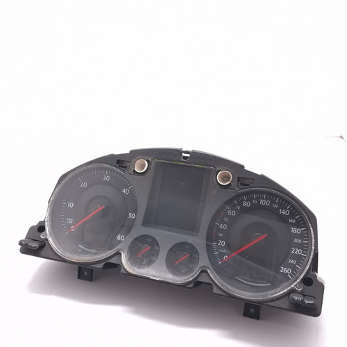 Ceas Bord / Instrument De Bord Vw Passat B6 2005-2010 2.0 Tdi 16V Bkp Motorina Europa - Afisaj In Km...