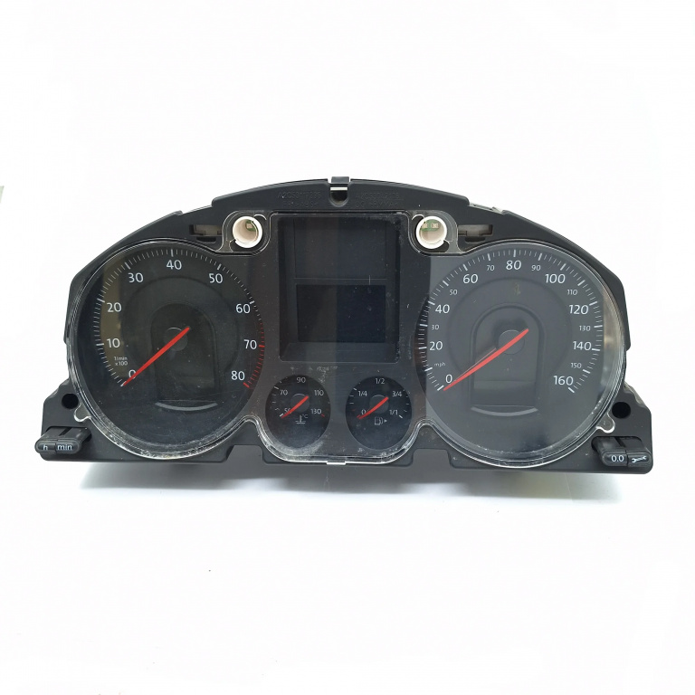 Ceas Bord / Instrument De Bord Vw Passat B6 2005-2010 2.0 Fsi Bvy Benzina Europa - Afisaj In Km Benzina A2C53145550, A2C53117396, A2C53042108, 113943991 Siemens Vdo, Tyco