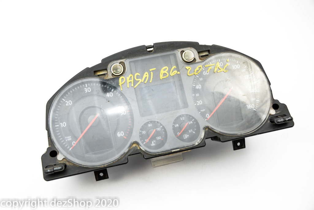Ceas Bord / Instrument De Bord Vw Passat B6 2005-2010 Anglia - Afisaj Mile 3C0920960Kx
