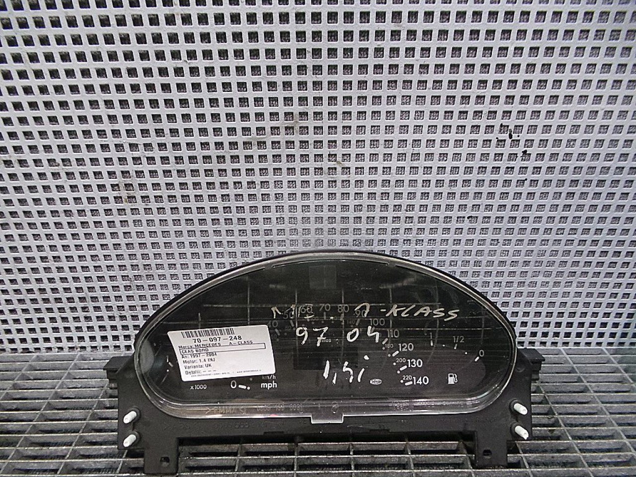 CEAS BORD MERCEDES A-CLASS 1.4 INJ - (1997 2004)