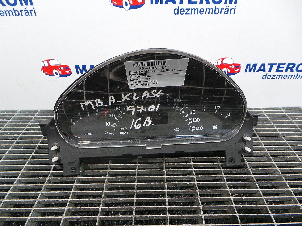 CEAS BORD MERCEDES A-CLASS 1.6 INJ - (1997 2004)