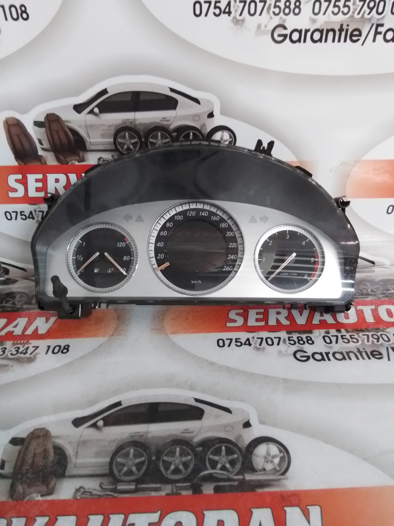 Ceas bord Mercedes-Benz C-Class (2007->) [W204] 2.2 Motorina 2010, A2045404548 / Volan stanga
