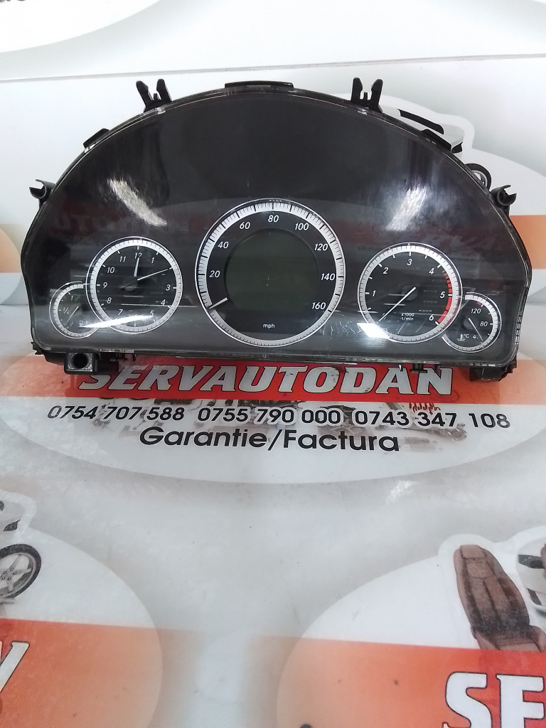 Ceas bord Mercedes-Benz E-Class (2010->) [A207] 2.2 Motorina 2012, A2129002709 / Volan dreapta