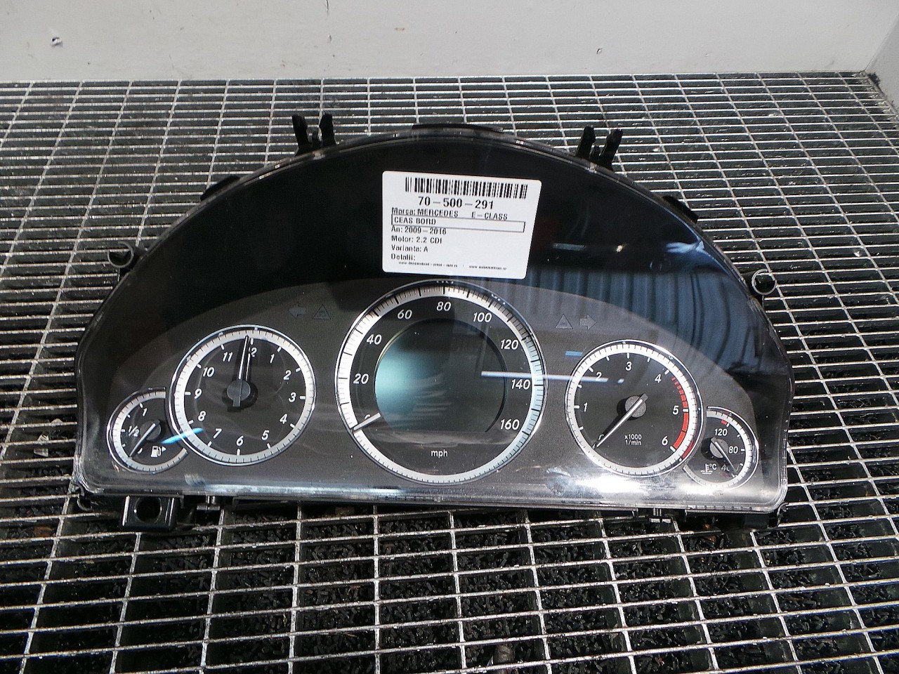 CEAS BORD MERCEDES E-CLASS 2.2 CDI - (2009 2013)