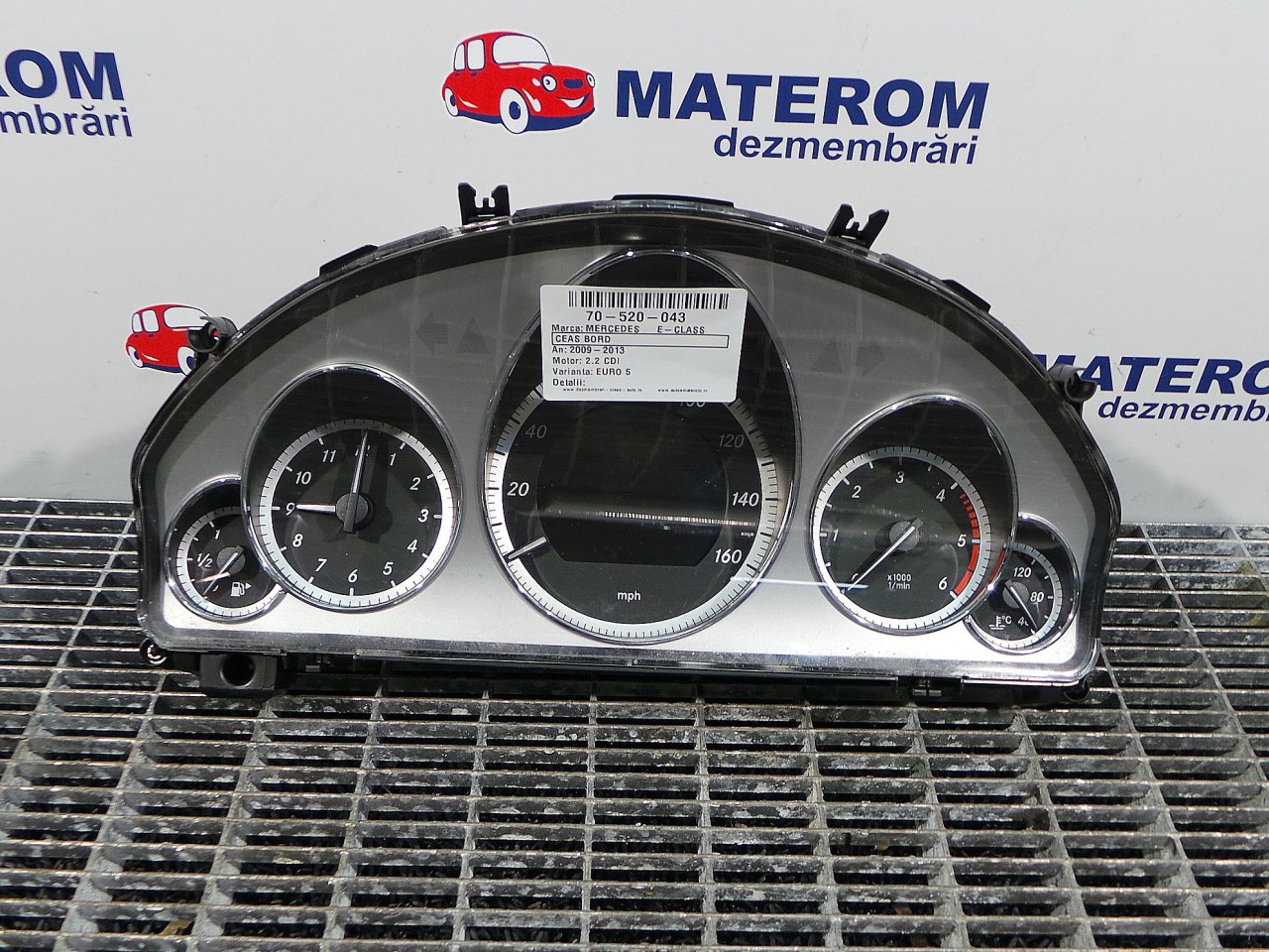 CEAS BORD MERCEDES E-CLASS 2.2 CDI - (2009 2013)