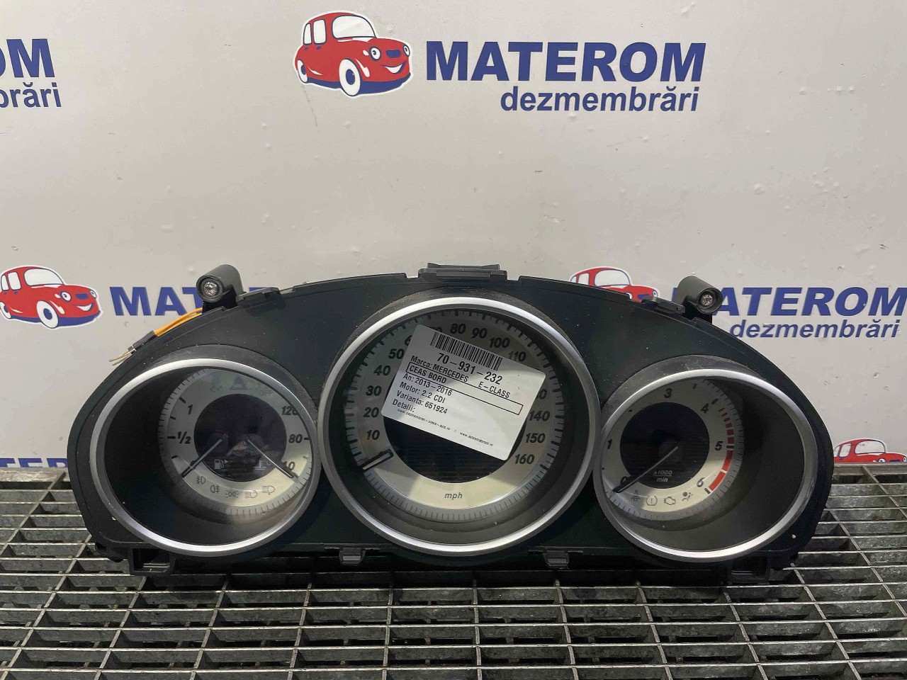 CEAS BORD MERCEDES E-CLASS 2.2 CDI - (2013 2016)