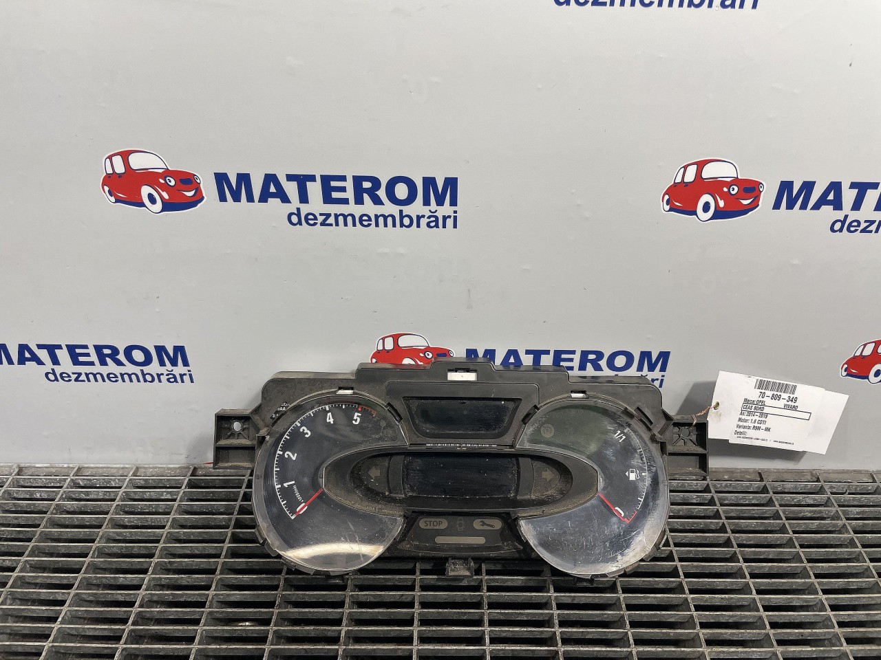 CEAS BORD OPEL VIVARO VIVARO 1.6 CDTI - (2014 2019)