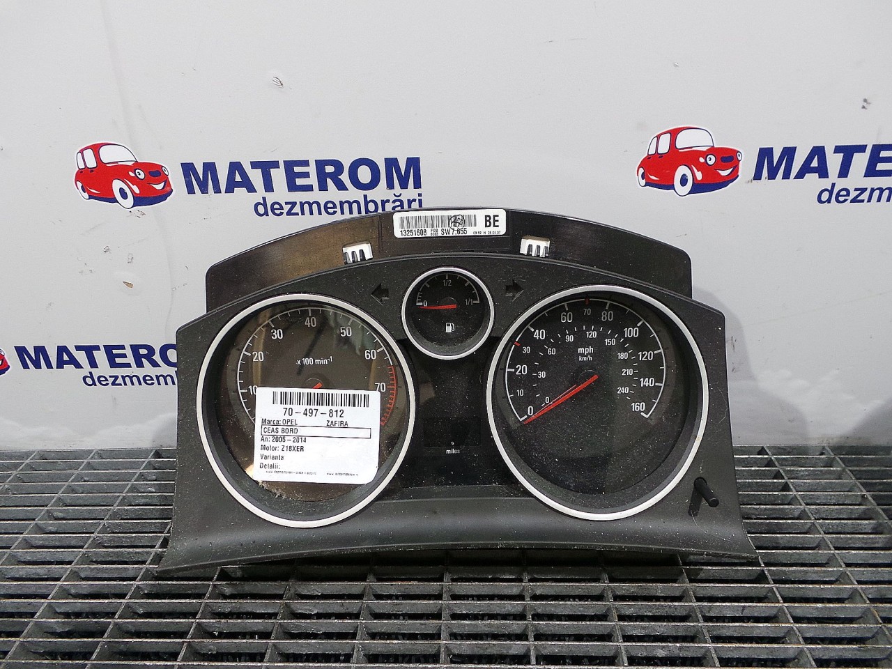 CEAS BORD OPEL ZAFIRA B Z18XER - (2005 2011)