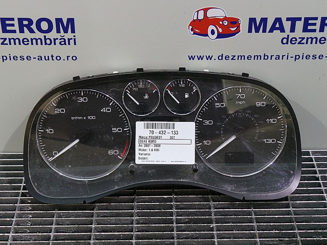 CEAS BORD PEUGEOT 307 1.6 HDI - (2001 2008)