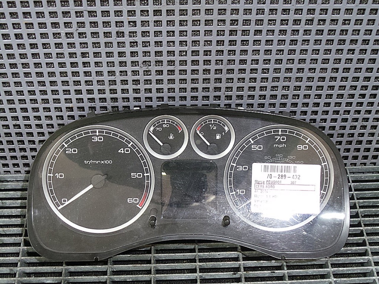 CEAS BORD PEUGEOT 307 1.6 HDI - (2005 2008)