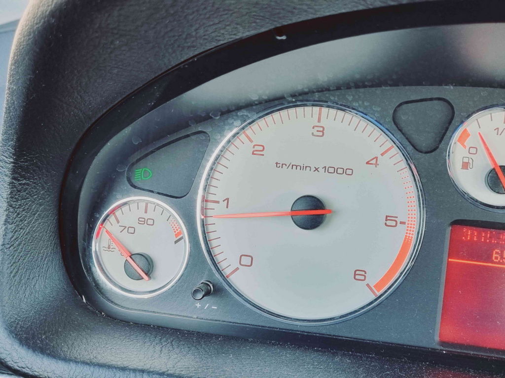 Ceas bord Peugeot 407 [Fabr 2004-2010] OEM