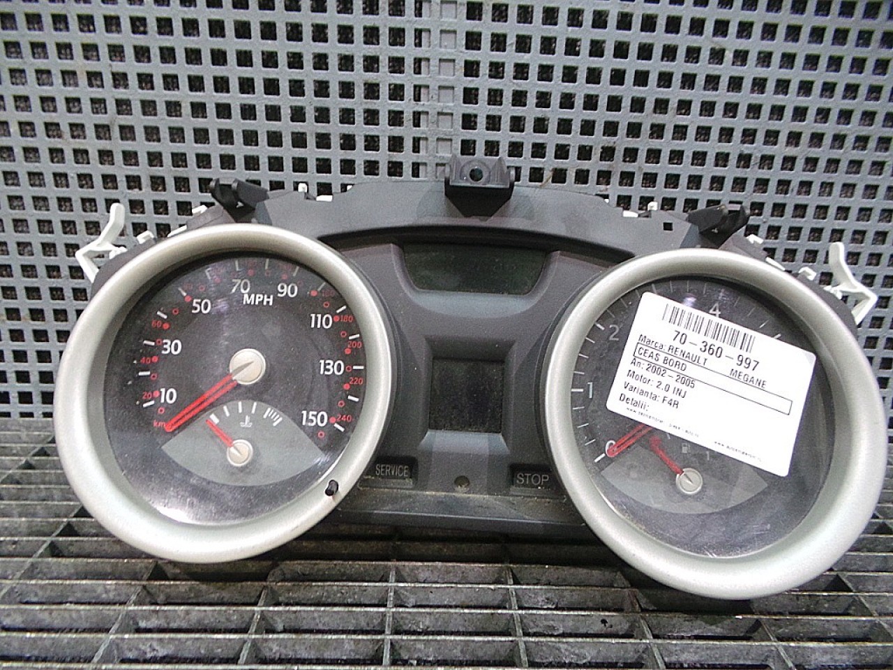 CEAS BORD RENAULT MEGANE 1.6 INJ - (2002