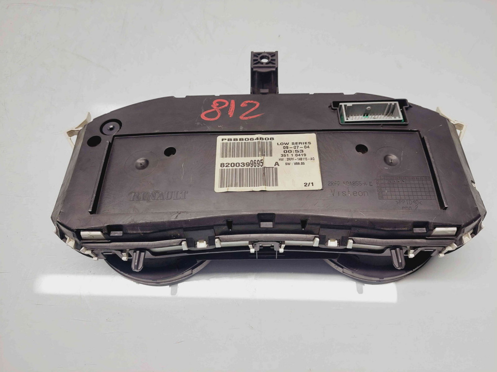 Ceas bord Renault Megane 2 Coupe-Cabriolet [Fabr 2002-2008] 8200399695