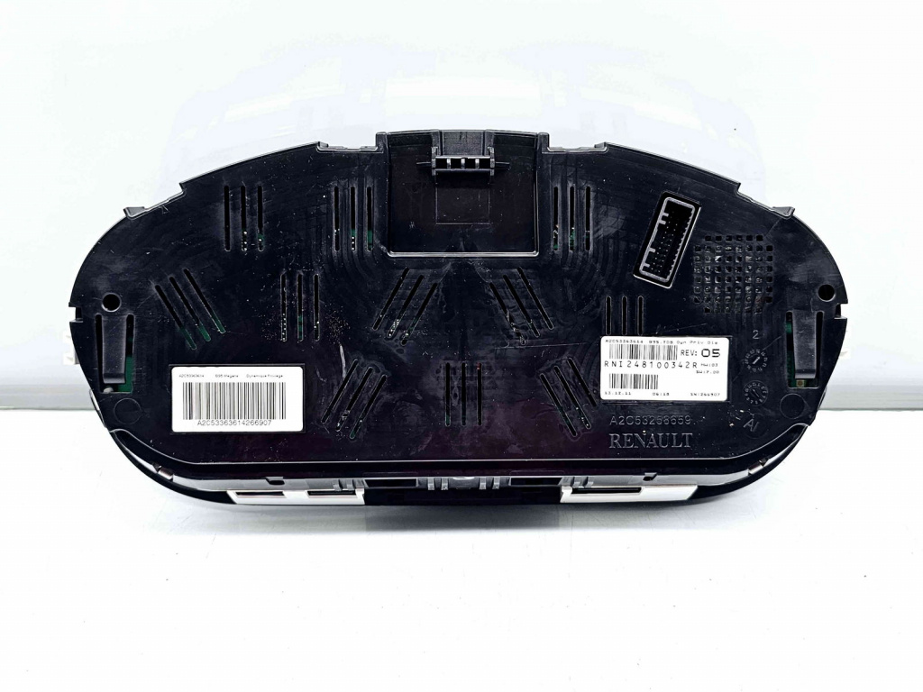 Ceas bord Renault Megane 3 (B95) [Fabr 2008-2016] 248100342R