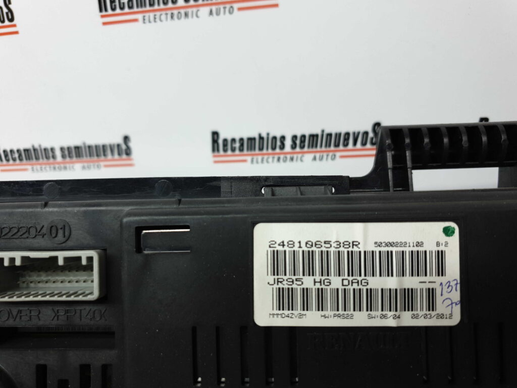 Ceas bord RENAULT SCENIC, 248106538R,