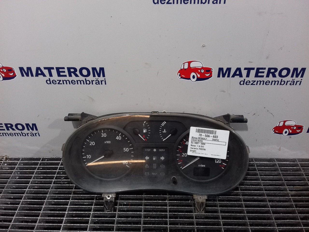 CEAS BORD RENAULT TRAFIC 1.9 DCI - (2001