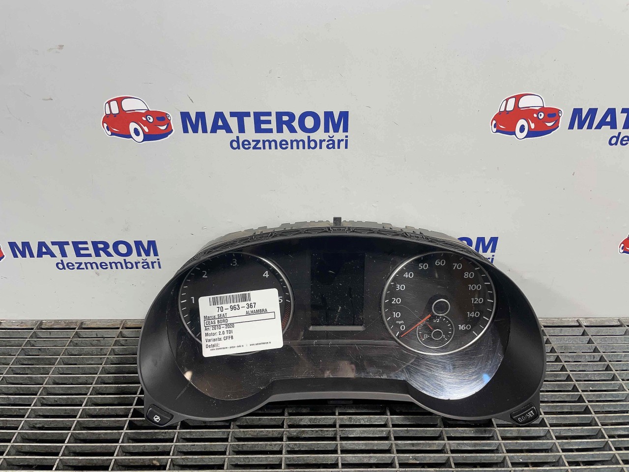 CEAS BORD SEAT ALHAMBRA ALHAMBRA 2.0 TDI - (2010 2020)