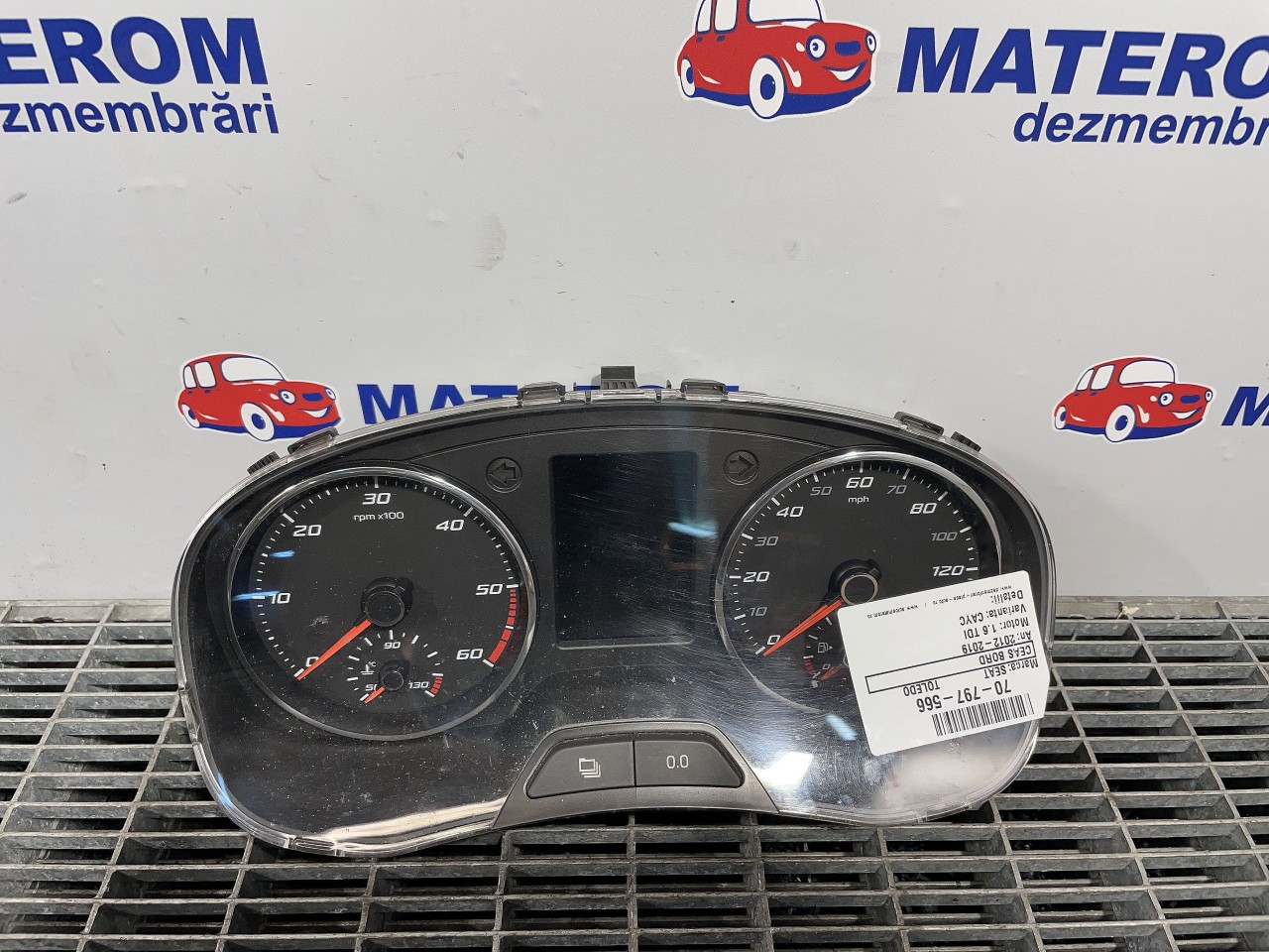 CEAS BORD SEAT TOLEDO TOLEDO 1.6 TDI - (2012 2019)